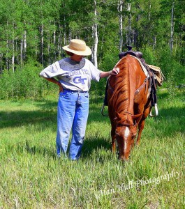 Donna-hull-horseback-ride-Ouray Meet my ride, Pedro