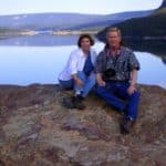 Alan and Donna St Mary Lake Glacier Alan and Donna St Mary Lake Glacier