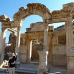 Temple of Hadrian in Ephesus, Turkey