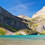 Grinnell Lake in Glacier National Park