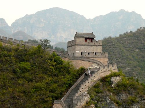 Visiting the Great Wall of China