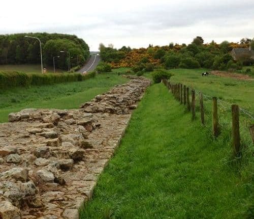 Walking adventure at Hadrian's wall