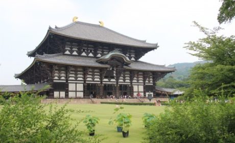 Todai-ji Temple in Nara, Japan