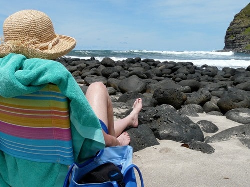 Kawillil Beach in the Halawa Valley