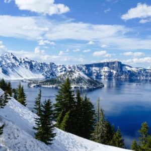 On a May Crater Lake trip, see Crater Lake National Park dressed in snow.