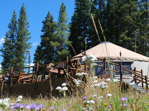 Cookhouse Yurt Colorado