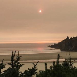 Enjoy vivid sunsets on an Oregon fall trip.
