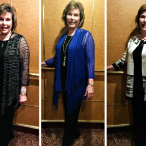 Three cruise wear outfits