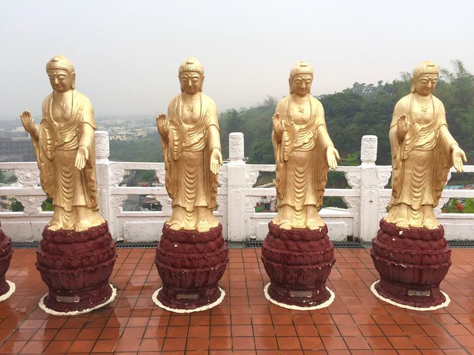 Buddha statues at the Fo Guang Shan Buddha Museum