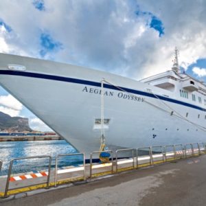 Large Road Scholar Adventures ship