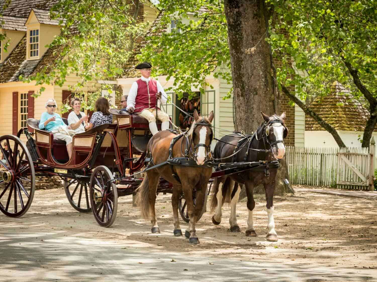 colonial williamsburg tour map